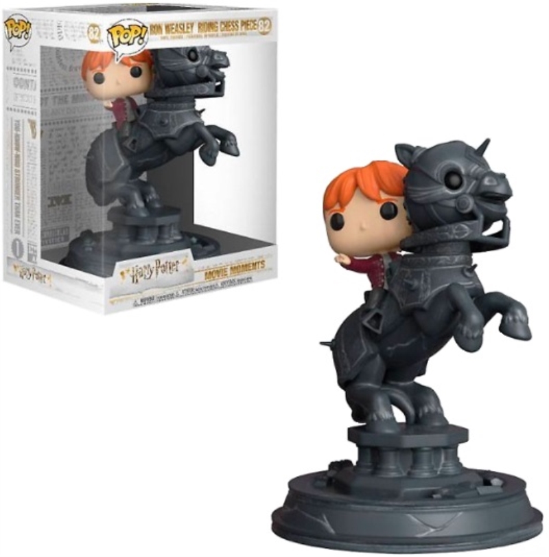 FUNKO Funko POP! Vynil Harry Potter: Ron Riding Chess Piece